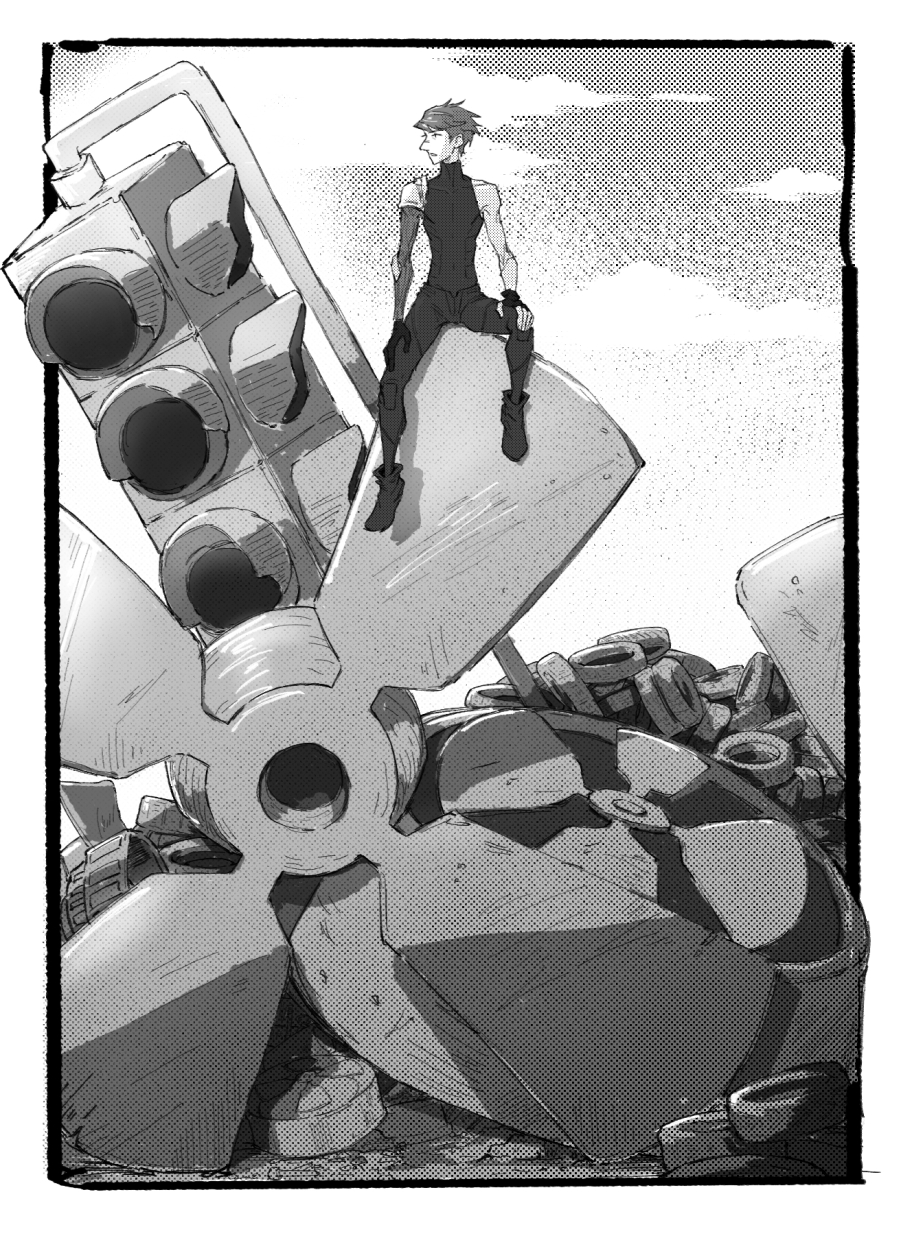 inktober artwork: fan